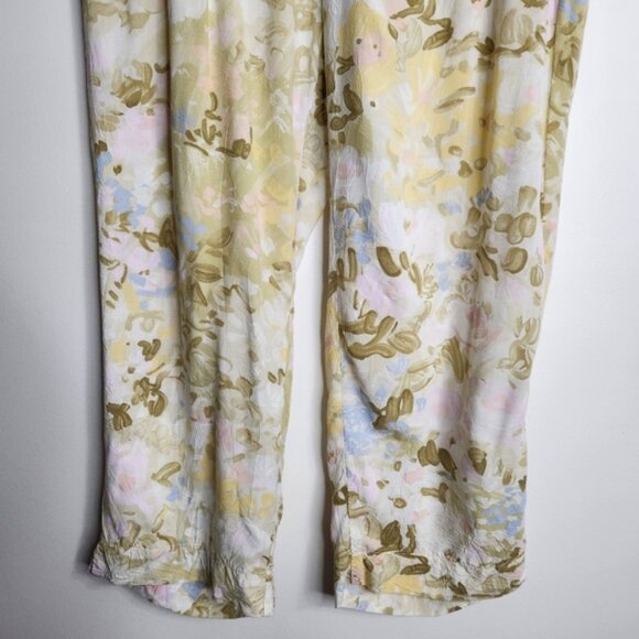 Jams World Vintage Pastel Paint Splatter Pajama Pants Size XL - Picture 4 of 13